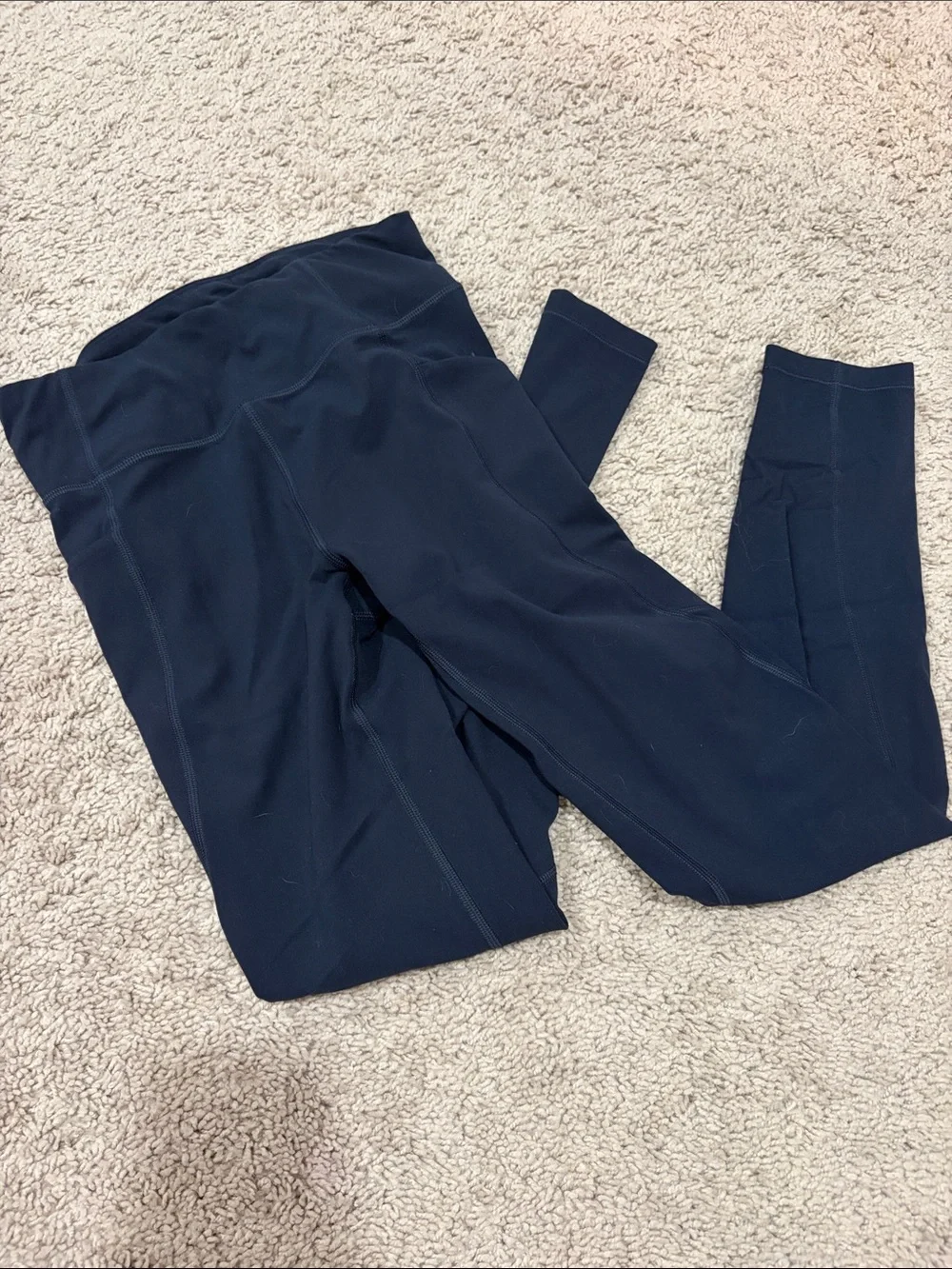 Athleta Girls Navy Blue Leggings